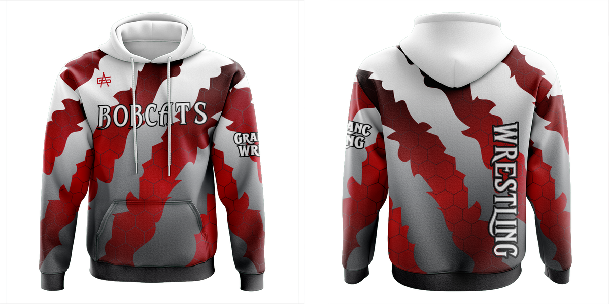 Grand Blanc Wrestling Sublimated Performance Hoodie