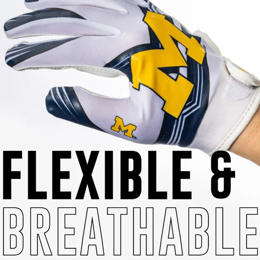 College Football Youth Receiver Gloves
