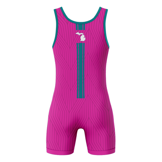 Flint Tropics Wrestling Men's Sublimated Performance Singlet - V6