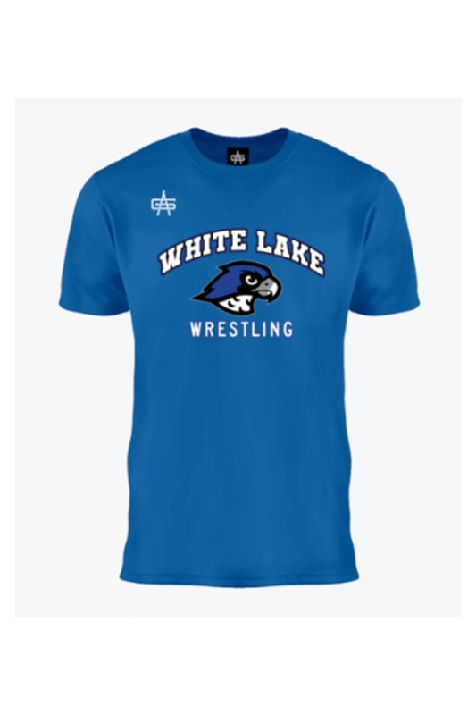 White Lake MS Wrestling DTF Basic Training Crew Neck Tee