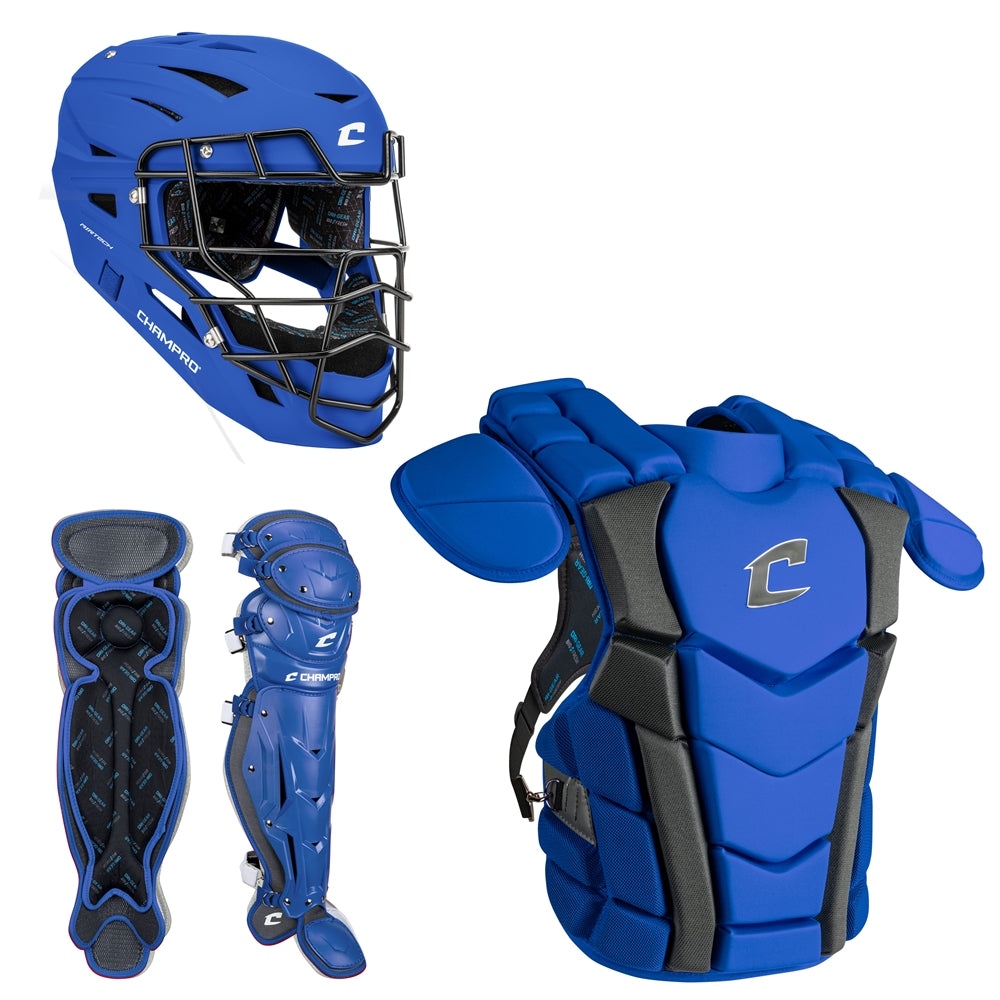 CHAMPRO Optimus MVP Plus Chest Protector, 13.5, Royal CHAMPRO Optimus MVP Plus Chest Protector, 13.5, Royal