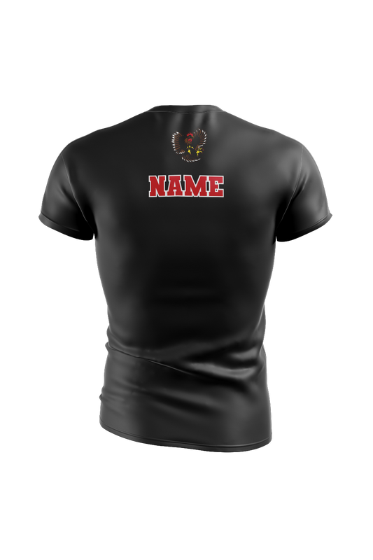 Carlson Gracie Sublimated Performance Compression Top- Word Logo