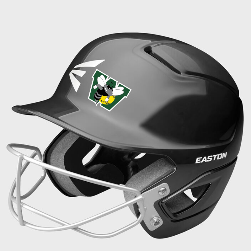 Williamston Stings Softball Decal Easton Alpha Helmet with Facemask