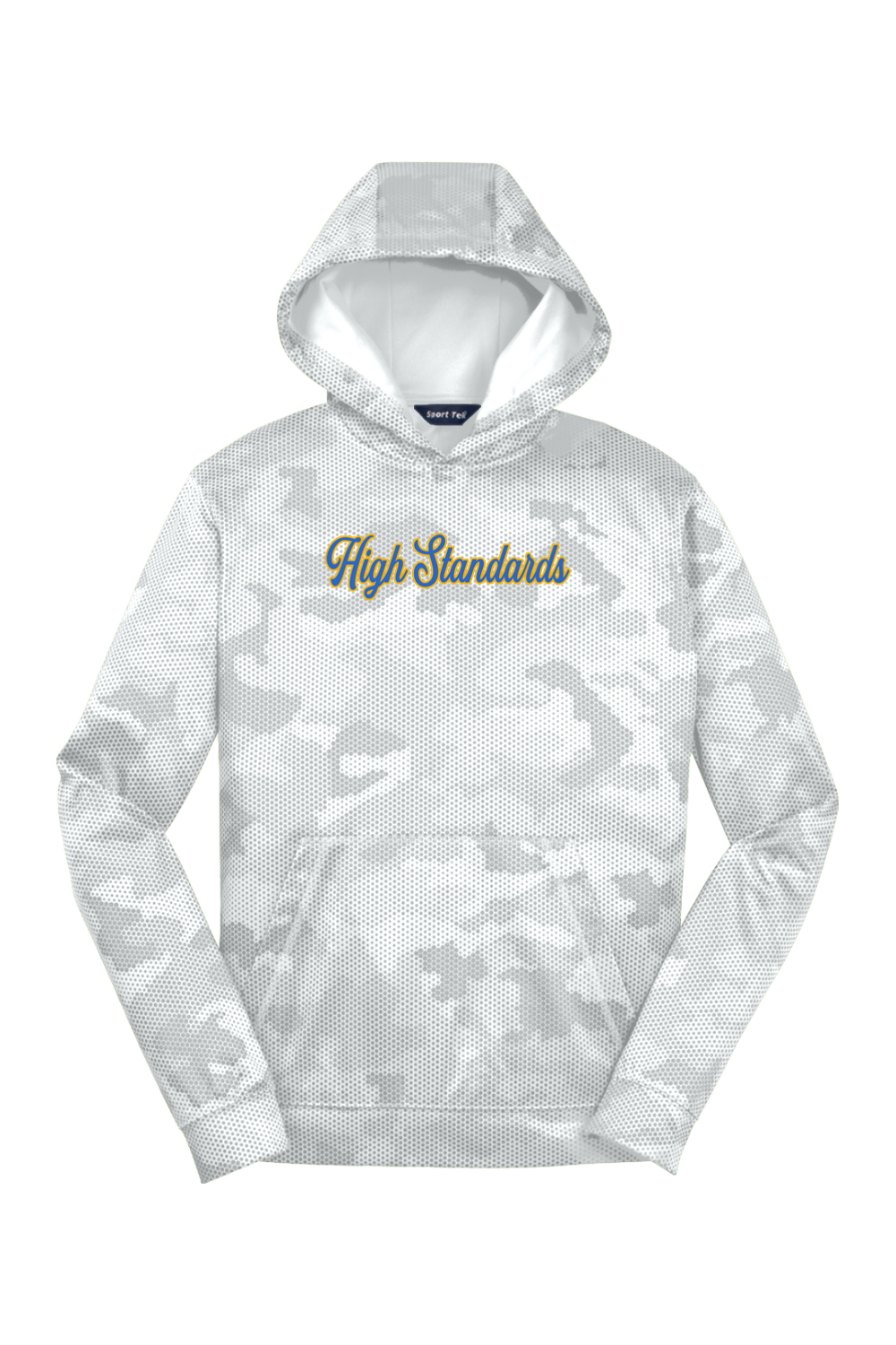 Youth Sport-Tek Sport-Wick CamoHex Fleece Hooded Pullover