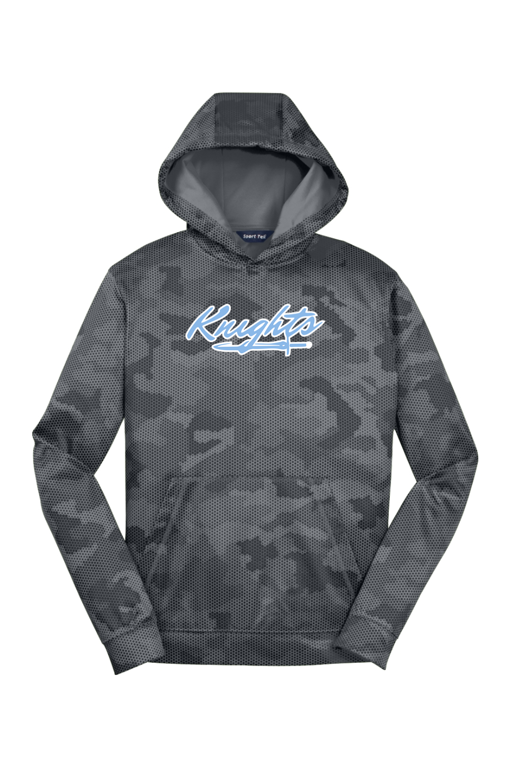 Youth Sport-Tek Sport-Wick CamoHex Fleece Hooded Pullover