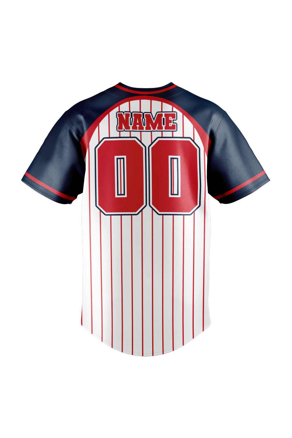 Bartlett Little League Sublimated Baseball Full Button Jersey V2