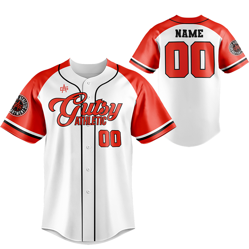 BASEBALL SAMPLE: FULL BUTTON JERSEY