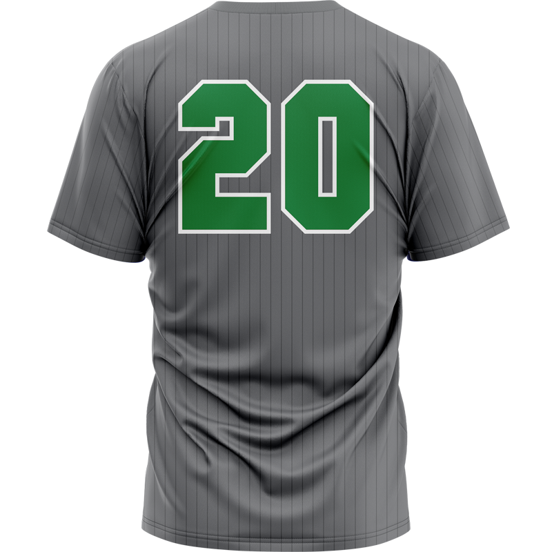 Lickity Split Softball Gray V Neck