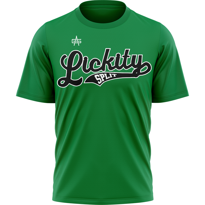 Lickity Split Softball Green Parent Jersey