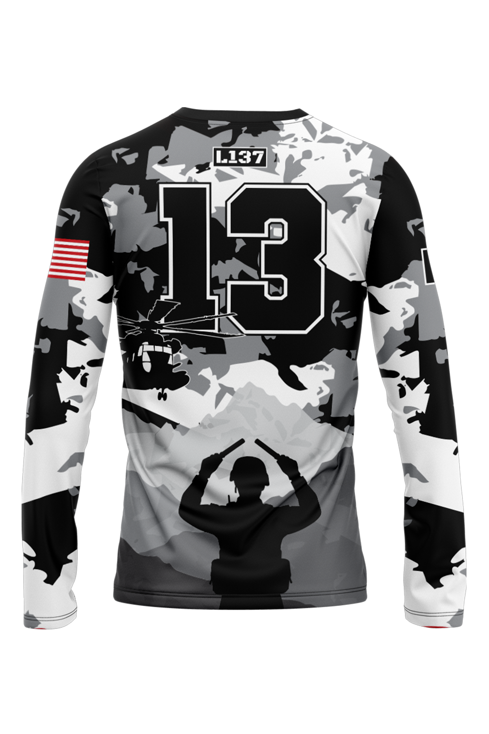 VA Vibe Softball Men's Performance Long Sleeve Dri-Fit Tee