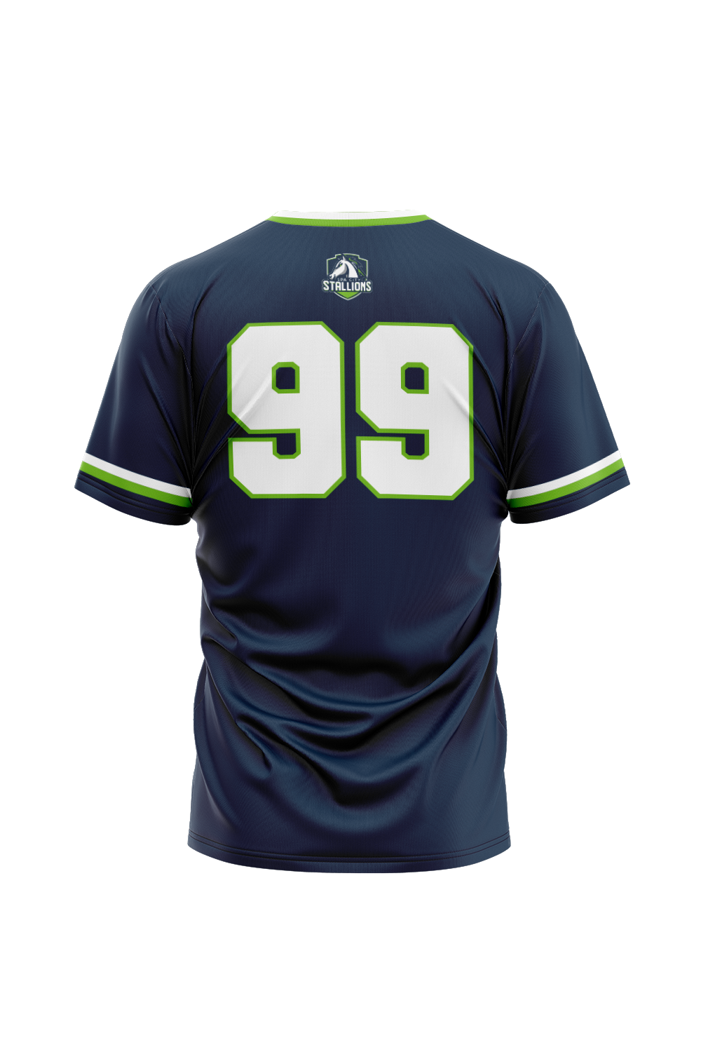 Spa City Stallions No Button Sublimated Jersey
