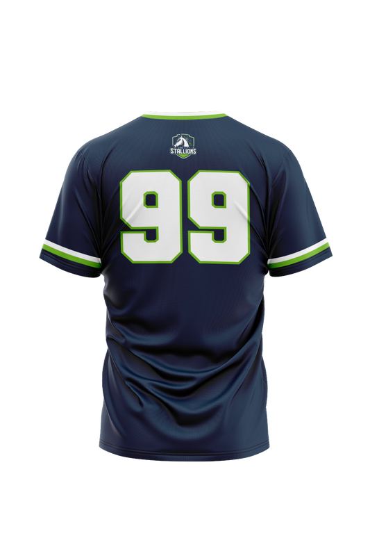 Spa City Stallions No Button Sublimated Jersey