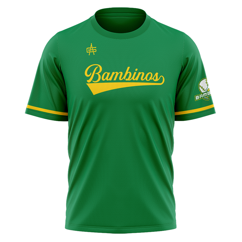 Bambinos Baseball Coaches No Button Jersey