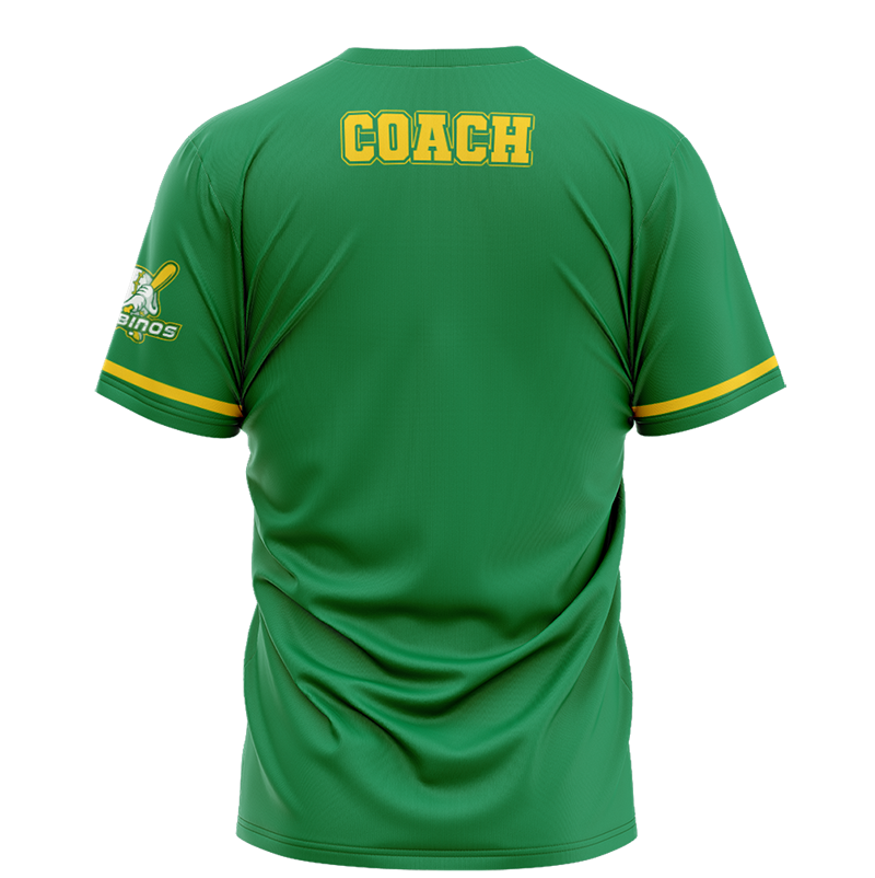 Bambinos Baseball Coaches No Button Jersey
