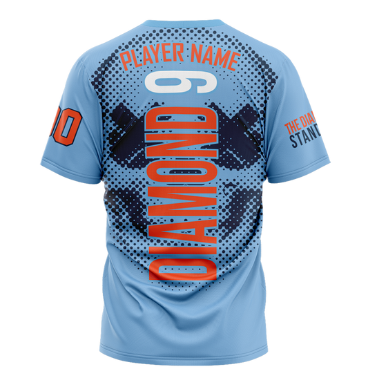 Diamond 9 Sublimated Short Sleeve Dri-Fit Tee