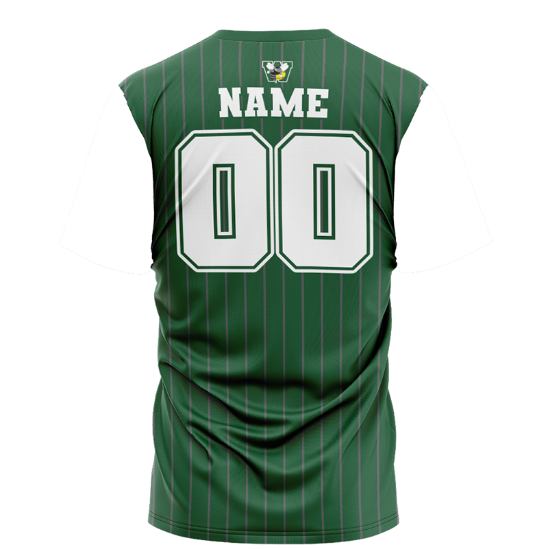 Williamston Stings Softball Sleeveless Jersey- Green