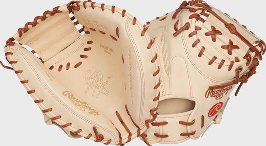 Rawlings Heart of the Hide 34" Camel Catcher's Mitt, Right Hand Throw