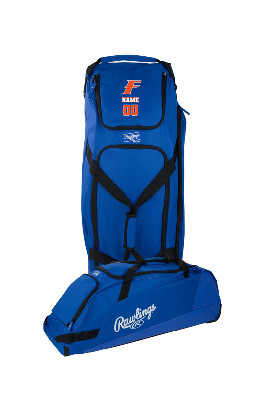 Flames MI Team Rawlings Workhorse Wheeled Bag