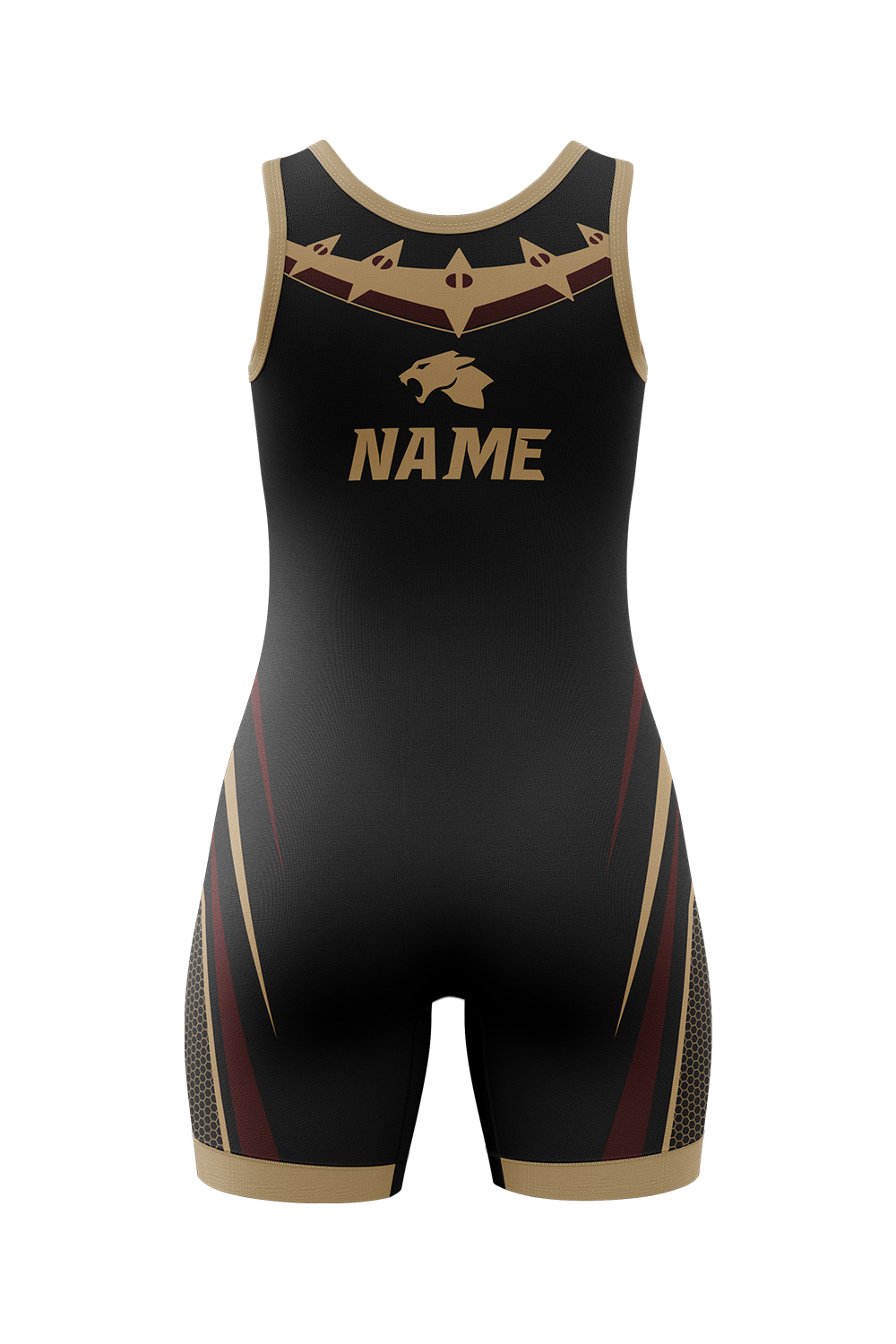 Parma Western MatCats Wrestling Women's Sublimated Performance Singlet