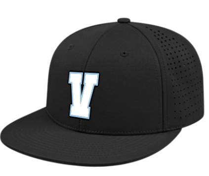 Post 11 Embroidered Flex Fit hat, Black