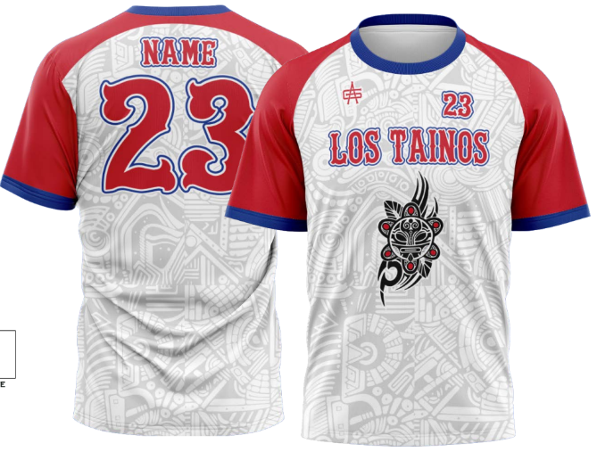 Tainos Baseball Jersey (white)