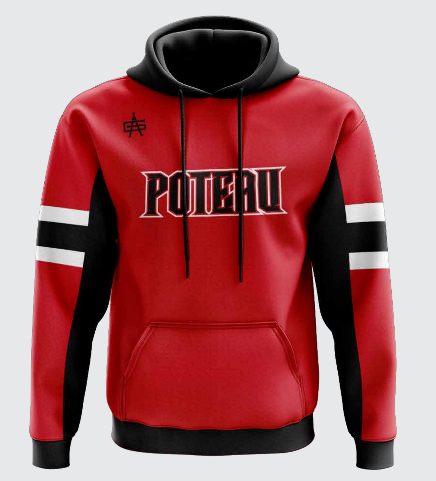 Poteau Pirates Football Custom Performance Sublimated Hoodie