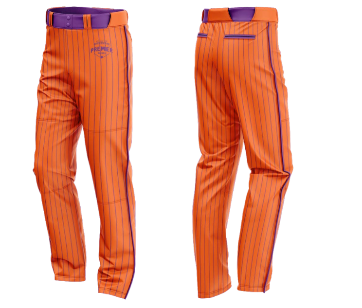 BASEBALL SAMPLE: TAPERED BOTTOM PANTS