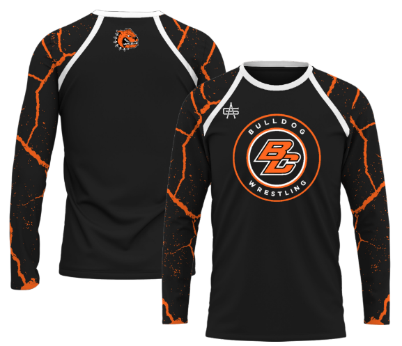 BC Youth Boys Wrestling Performance Long Sleeve Dri-Fit Tee
