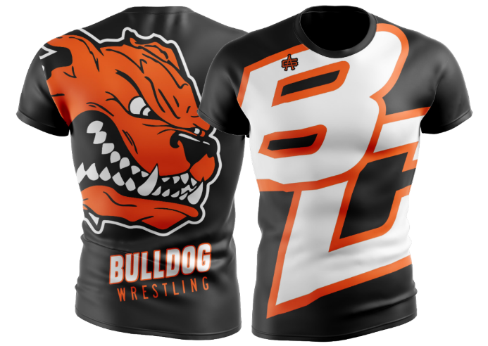 BC Youth Boys Wrestling Sublimated Compression Top