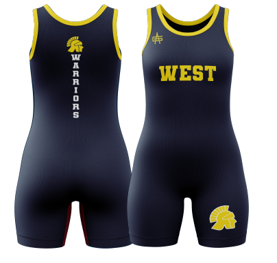 Wausau West Wrestling Singlet - Warriors Girls