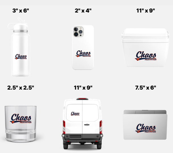 Caledonia Chaos Car Decal