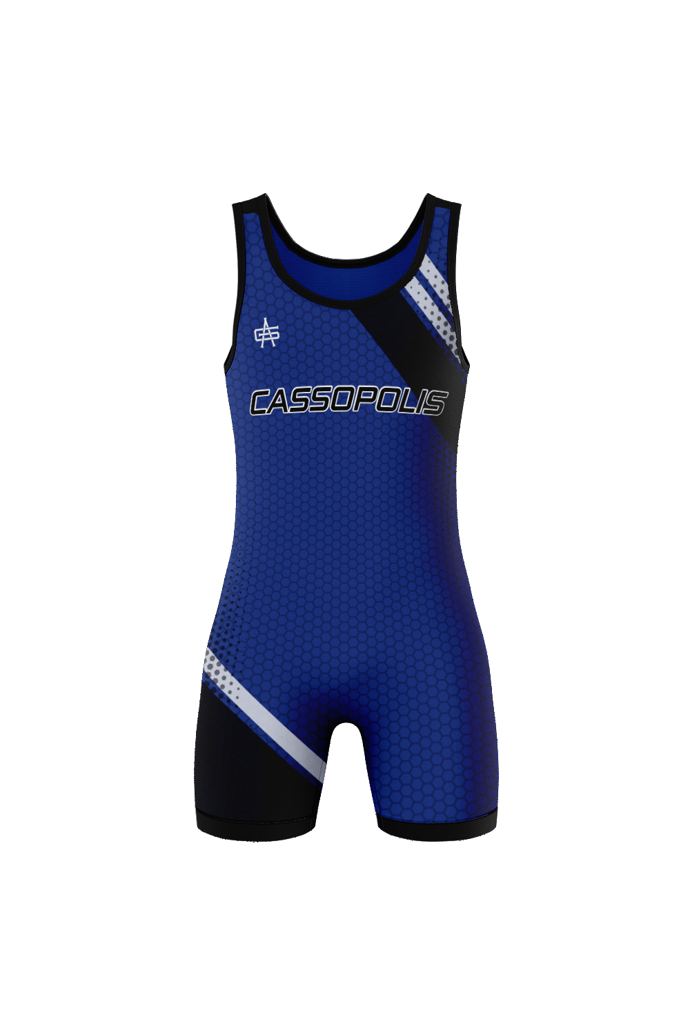 Cassopolis Wrestling Men's Sublimated Performance Singlet