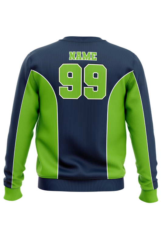 Spa City Stallions Sublimated Performance Crewneck Sweatshirt