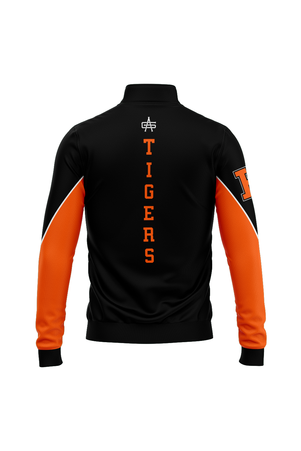 Hudson Wrestling Charged Sublimated Performance Full Zip - Black