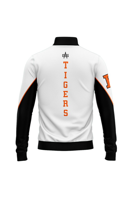 Hudson Wrestling Charged Sublimated Performance Full Zip - White