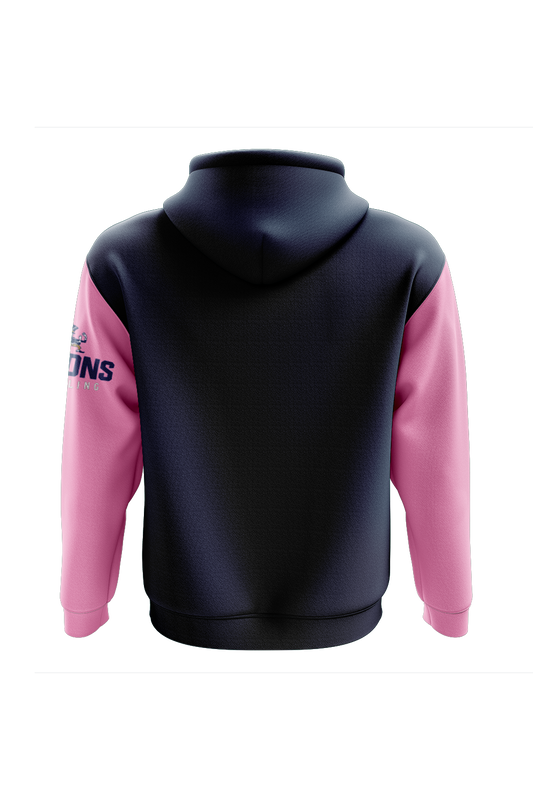 B-CC High School Wrestling Sublimated Performance Hoodie - Pink