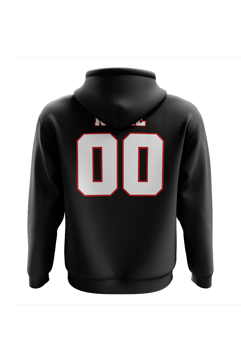 Frederick Bulls Baseball Customizable Sublimated Performance Hoodie