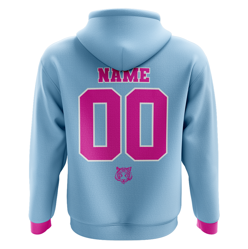 Tacoma Tigers Bubble Gum Sublimated Hoodie