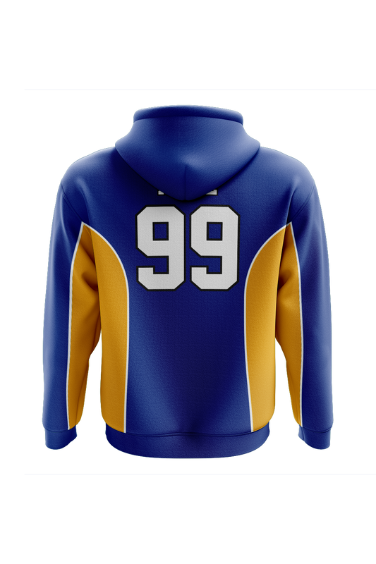 Hopkins Football Sublimated Performance Hoodie
