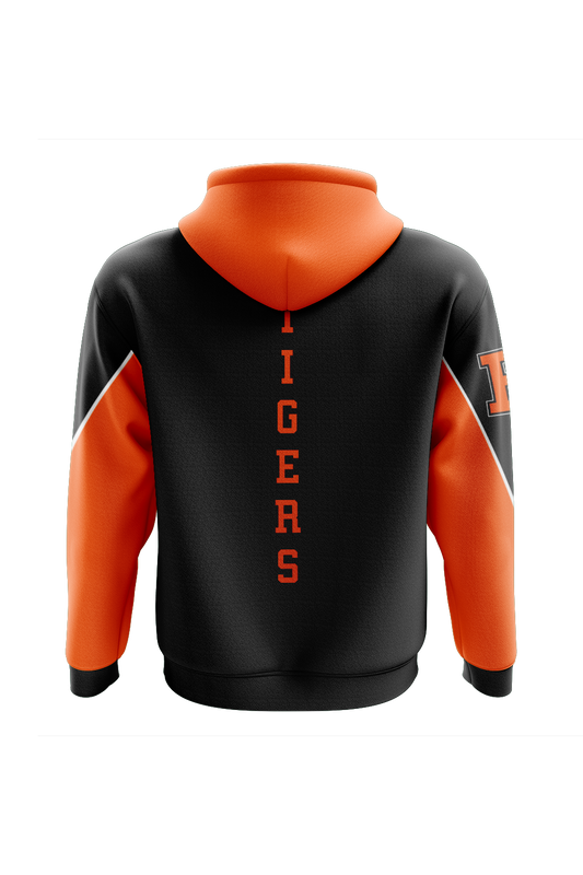 Hudson Wrestling Sublimated Charged Performance Hoodie - Black