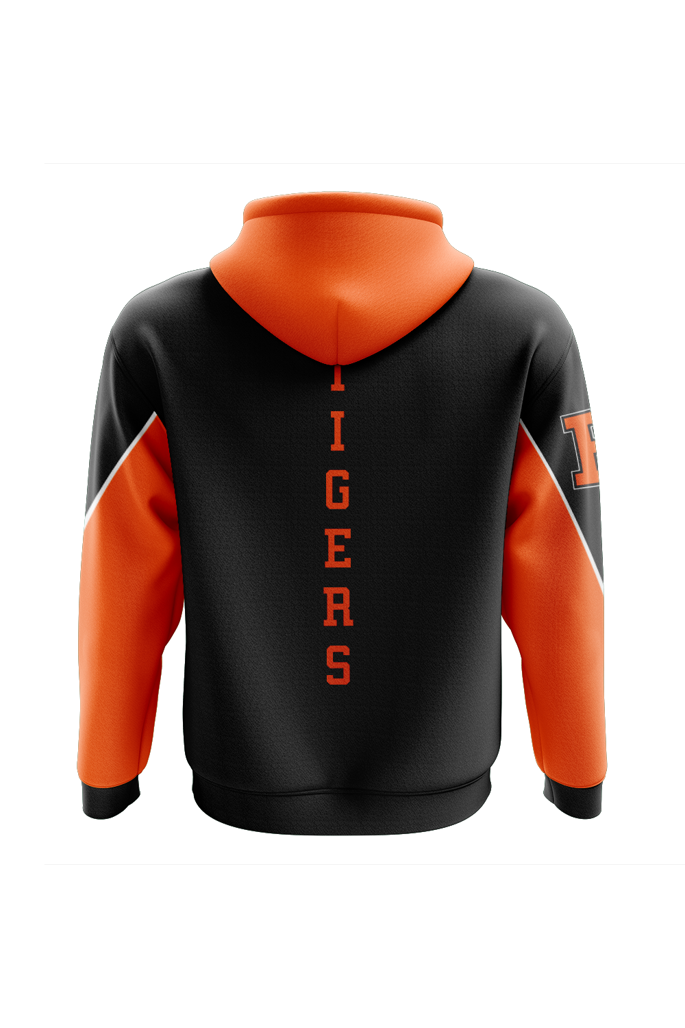 Hudson Wrestling Sublimated Charged Performance Hoodie - Black