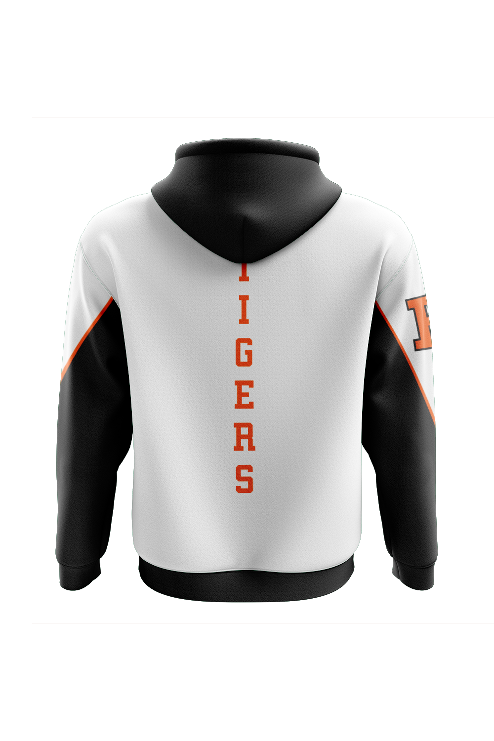 Hudson Wrestling Sublimated Charged Performance Hoodie - White