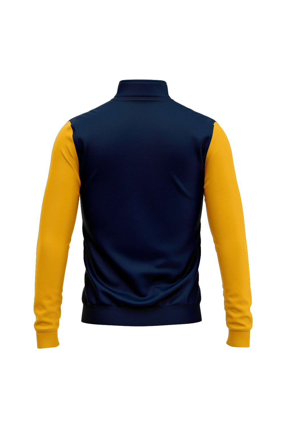 B-CC High School Wrestling Sublimated Performance Quarter Zip - Gold