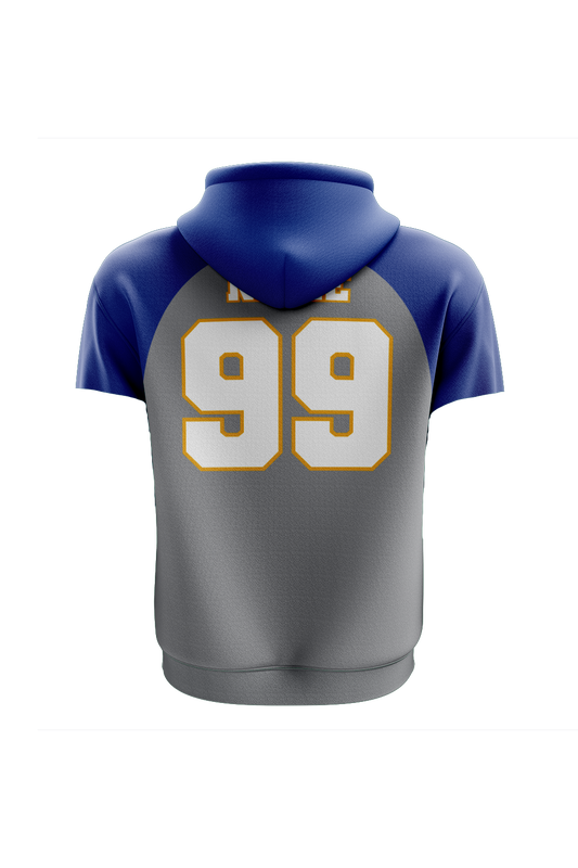 Hopkins High School Football Short Sleeve Performance Hoodie