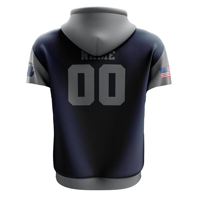 Sluggers Sublimated Performance Short Sleeve Hoodie