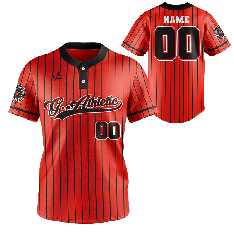 BASEBALL SAMPLE: 2-BUTTON JERSEY