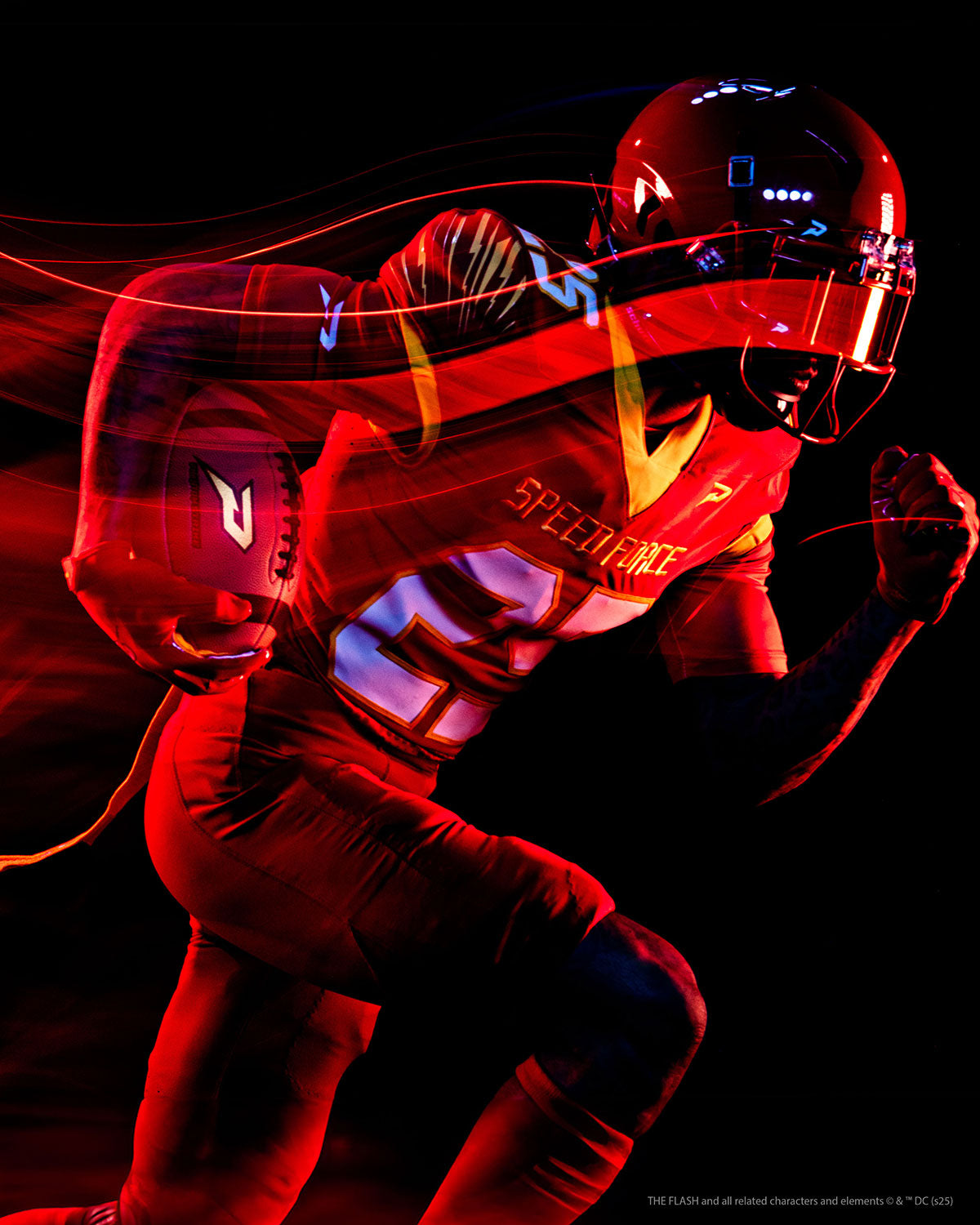 The Flash Football Cleats - Quantum Speed by Phenom Elite