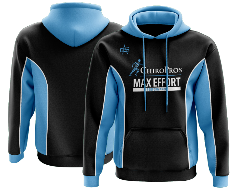 Chiro Pros Max Effort Sublimated Performance Hoodie