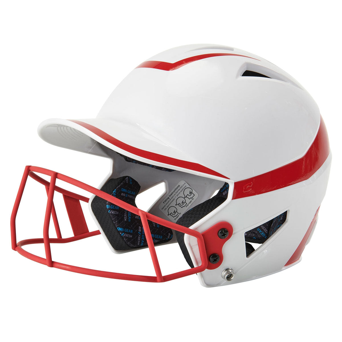 Champro HX Rise Pro Fastpitch Batting Helmet w/ Facemask