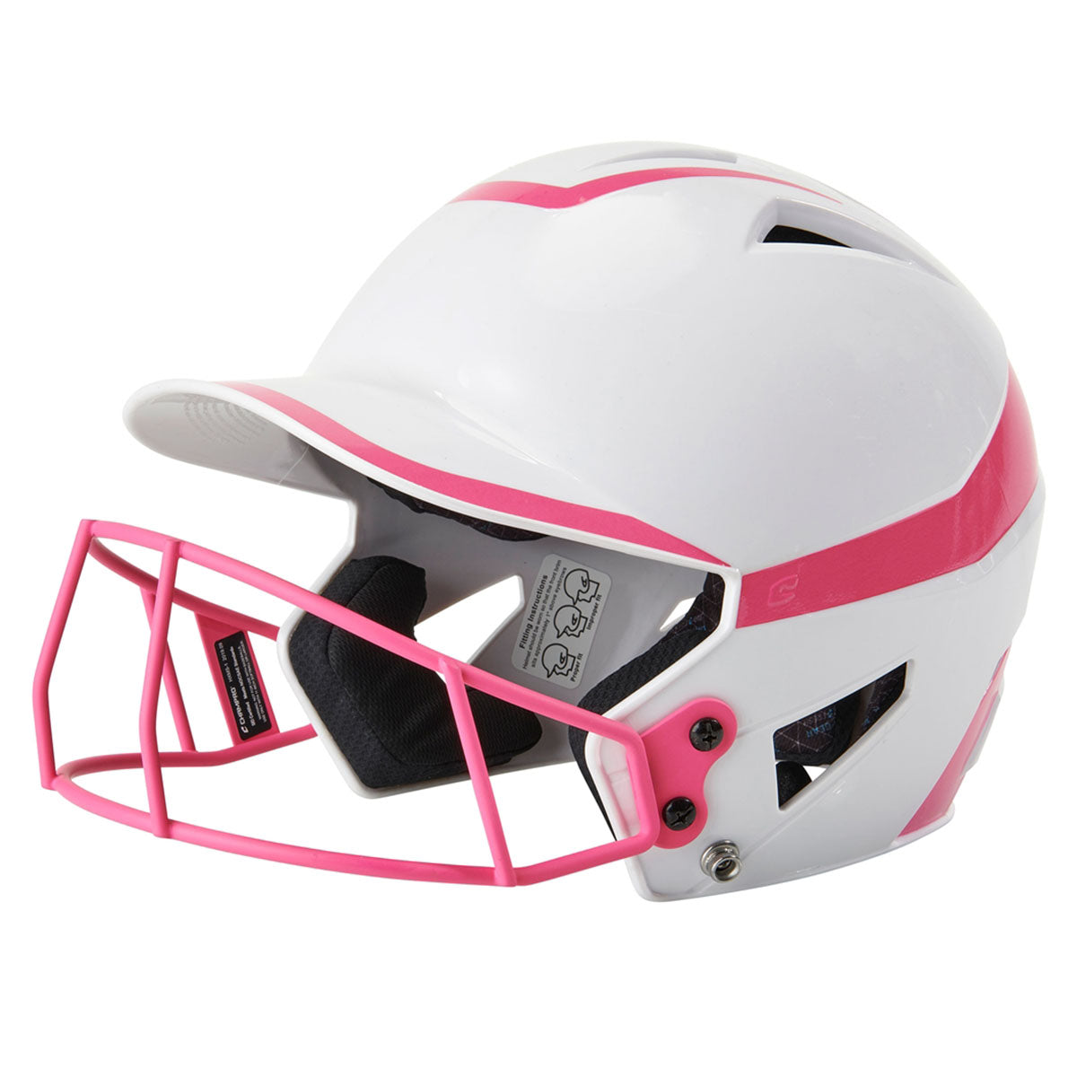 Champro HX Rise Pro Fastpitch Batting Helmet w/ Facemask